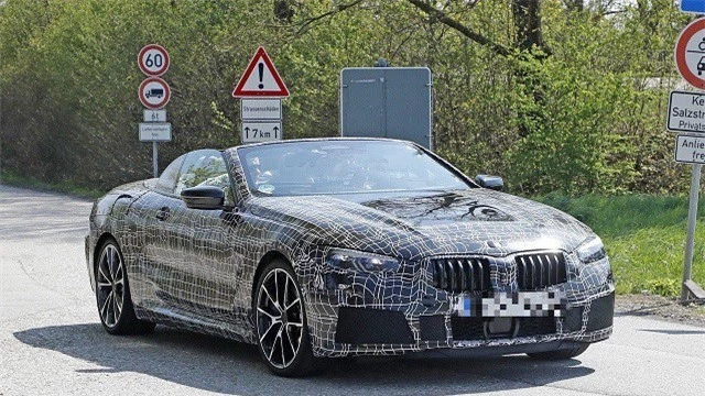 BMW 8-Series Covertible đã bị bắt gặp đang chạy thử nghiệm tại châu Âu