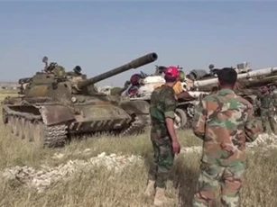 Pháo binh Syria bắn phá dữ dội trả đũa Al-Nusra ở Hama