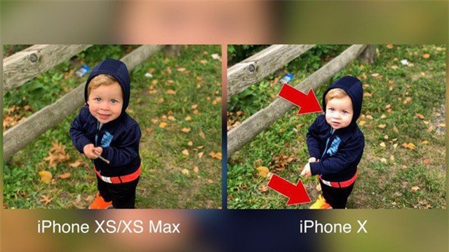 Ảnh chụp trên iPhone XS khác thế nào so với iPhone X