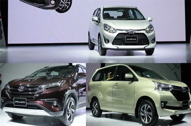 Toyota Wigo và Rush là 2 mẫu xe hiện được nhiều khách hàng Việt ưa chuộng