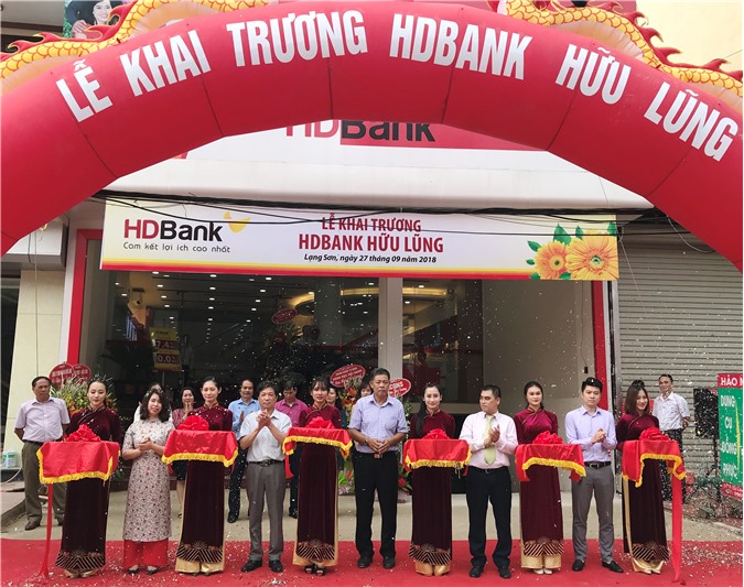 HDBank khai trương phòng giao dịch Hữu Lũng - Lạng Sơn
