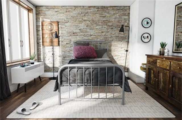 Phòng ngủ mang phong cách Rustic - Ảnh 7.
