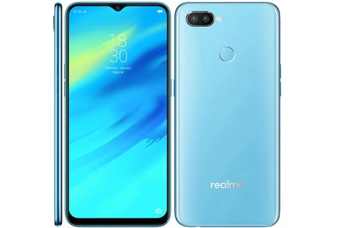 Realme 2 Pro được thiết kế với khung viền bằng nhôm, mặt lưng sử dụng chất liệu nhựa. Máy có kích thước 156,7x74x8,5 mm, trọng lượng 174 g. 