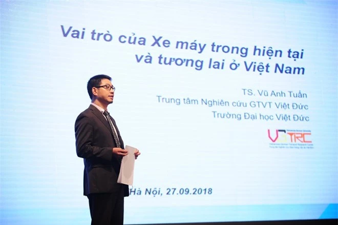 Tiến sĩ Vũ Anh Tuấn chia sẻ quan điểm về vai trò của xe máy tại Việt Nam