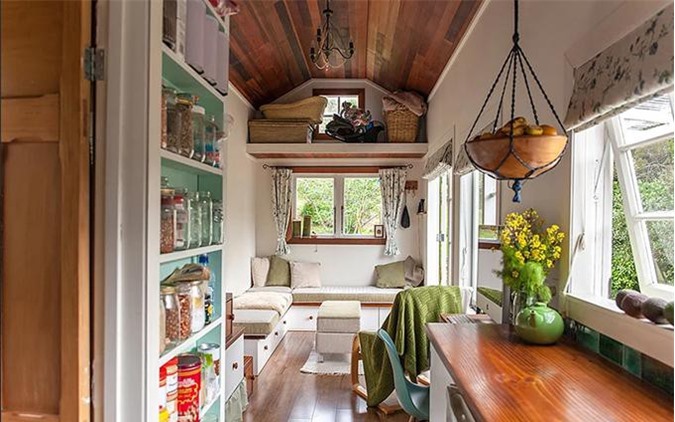 Nhà gỗ 17 m2 phong cách cổ tích dành cho các cặp tình nhân