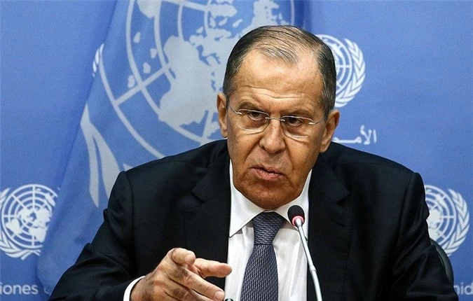 Ngoại trưởng Nga Sergey Lavrov.