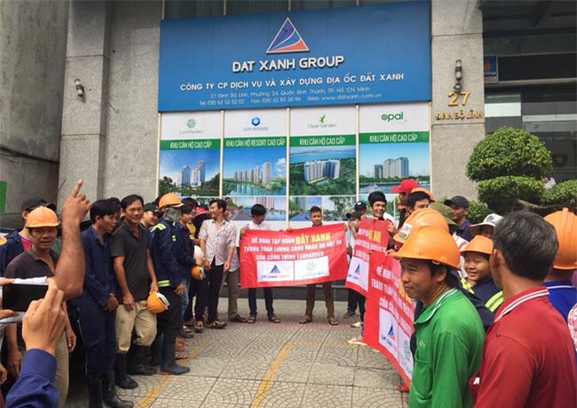 Đất Xanh hay CBM nợ lương công nhân?