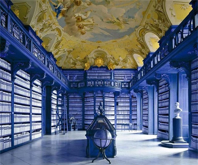 Nhiếp ảnh gia người Ý thực hiện cuộc hành trình đi tìm thư viện đẹp nhất thế giới, và đây là những gì anh ấy ghi lại được - Ảnh 10.