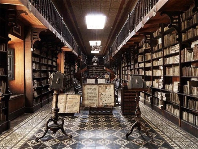Nhiếp ảnh gia người Ý thực hiện cuộc hành trình đi tìm thư viện đẹp nhất thế giới, và đây là những gì anh ấy ghi lại được - Ảnh 11.