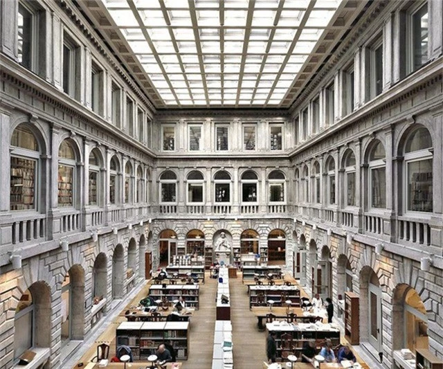 Nhiếp ảnh gia người Ý thực hiện cuộc hành trình đi tìm thư viện đẹp nhất thế giới, và đây là những gì anh ấy ghi lại được - Ảnh 12.