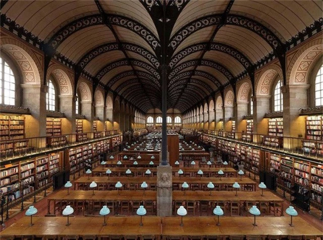 Nhiếp ảnh gia người Ý thực hiện cuộc hành trình đi tìm thư viện đẹp nhất thế giới, và đây là những gì anh ấy ghi lại được - Ảnh 6.