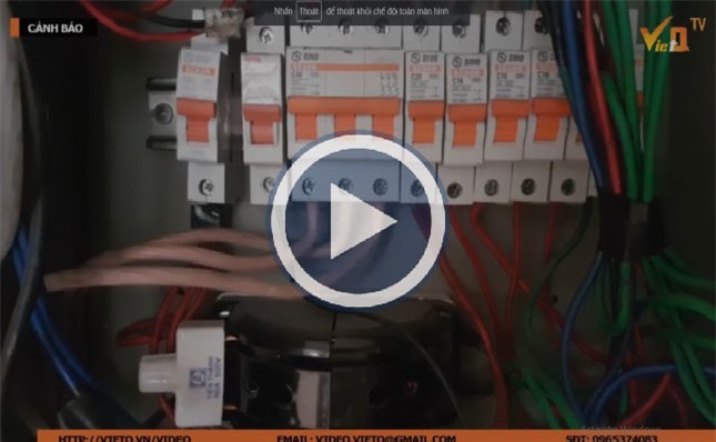 Clip: Aptomat kém chất lượng nguy hại khôn lường