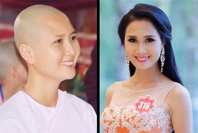 Điểm danh những Hoa hậu, người đẹp bỏ làng giải trí để xuất gia