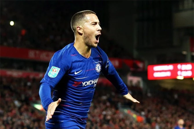 Tiền vệ trái: Eden Hazard (Chelsea).