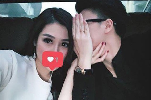 Luôn giấu mặt chồng khi chụp ảnh thế nhưng Á hậu Tú Anh lại không ngại công khai điều này