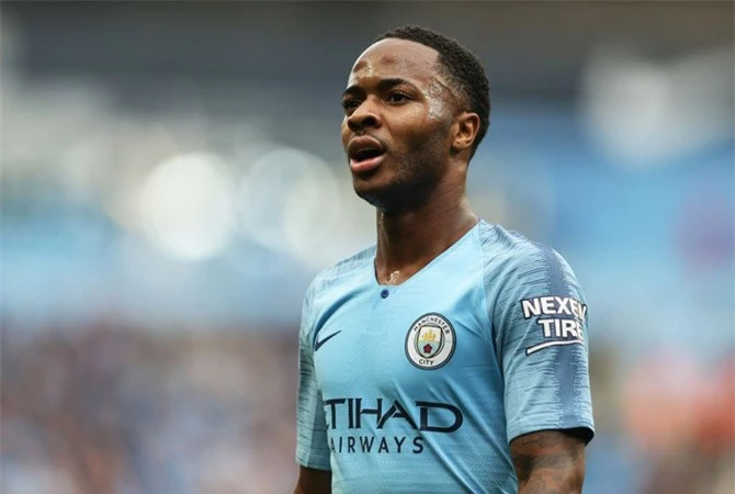 Tiền vệ phải: Raheem Sterling (Man City).