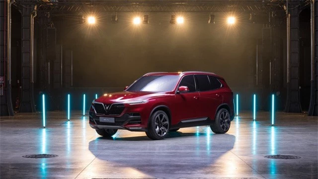 Mẫu SUV của Vinfast sẽ được giới thiệu ở triển lãm Paris Motor Show năm nay.