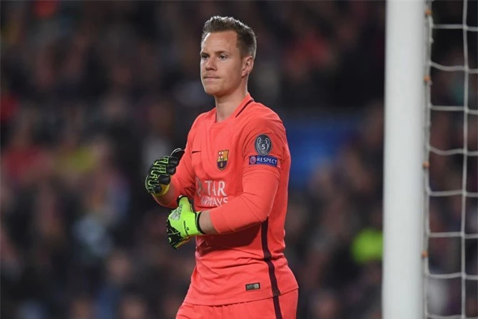 Thủ môn: Marc-Andre ter Stegen (Barcelona).