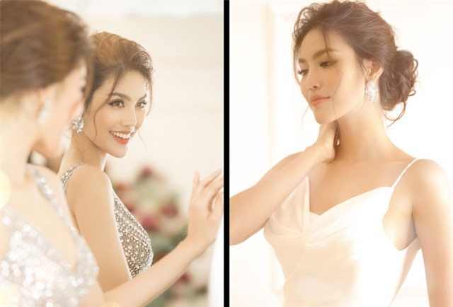 Lan Khuê hé lộ hình ảnh 3 chiếc váy cưới trước hôn lễ 2 ngày