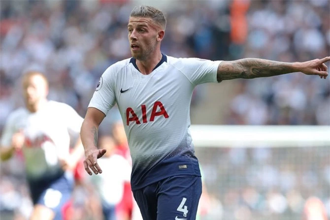 Trung vệ: Toby Alderweireld (Tottenham).