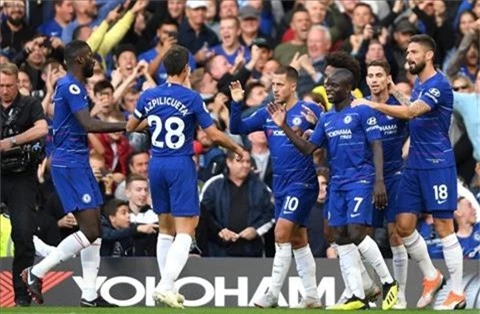 Chelsea an mung ban thang Hazard
