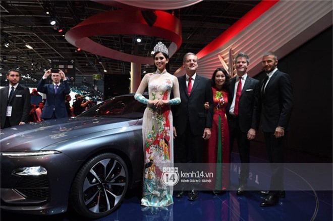Hoa hậu của Tiểu Vy diện váy dạ hội nổi bật, cực xinh đẹp trong sự kiện ra mắt ô tô VINFAST tại Paris - Ảnh 8.