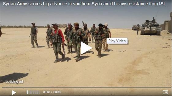 Clip: Mặc IS kháng cự ác liệt, quân đội Syria vẫn thắng lớn ở Al-Safa