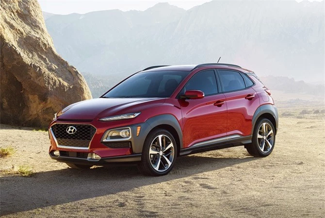 8. Hyundai Kona 2018 (giá khởi điểm: 20.480 USD).