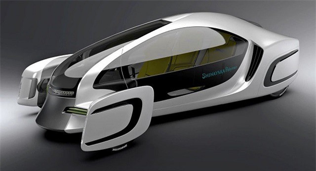 Xe hơi sở hữu 90% vật liệu nhựa tổng hợp ra mắt tại Nhật Bản