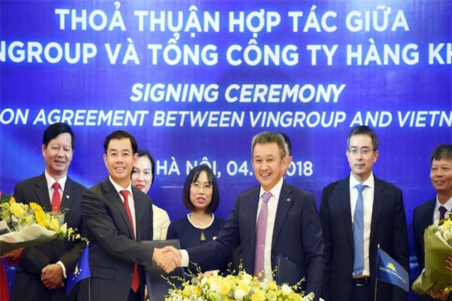Vietnam Airlines và Vingroup ký thỏa thuận hợp tác toàn diện
