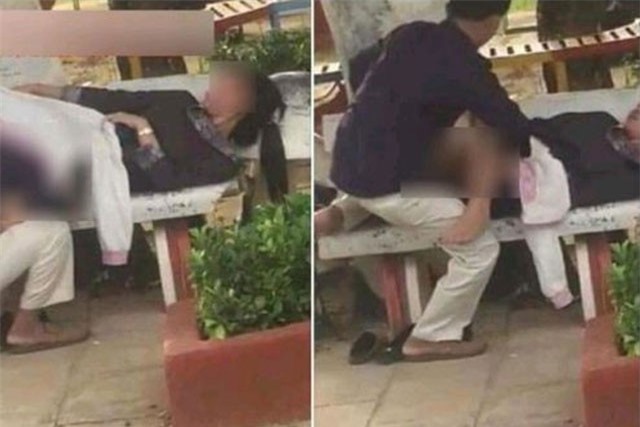 Đôi trai gái thản nhiên 'mây mưa' trong công viên giữa ban ngày?