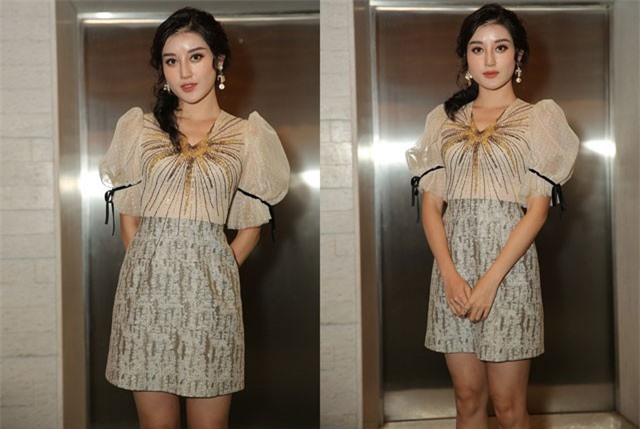 Huyền My xuất hiện với gương mặt khác lạ tại đám cưới Lan Khuê