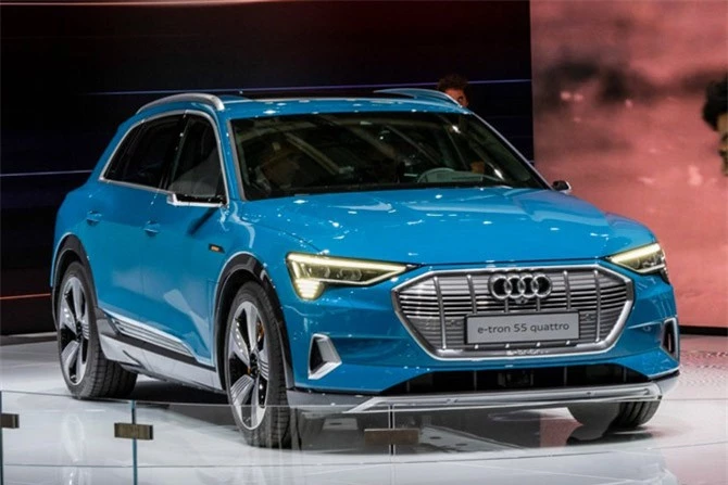 7. Audi e-Tron 55 Quattro.