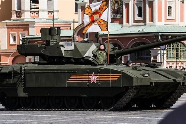 Ấn Độ gây 'sốc' với kế hoạch mua 1.700 siêu tăng T-14 Armata của Nga. Ảnh: Sputnik