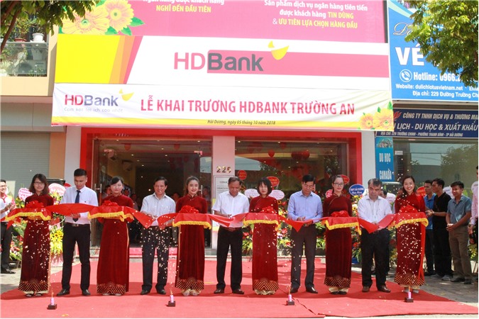 HDBank khai trương điểm giao dịch thứ 4 tại Hải Dương