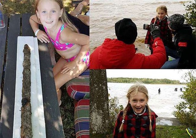 Bé gái 8 tuổi tìm thấy bảo kiếm 1.000 năm của Vua Arthur