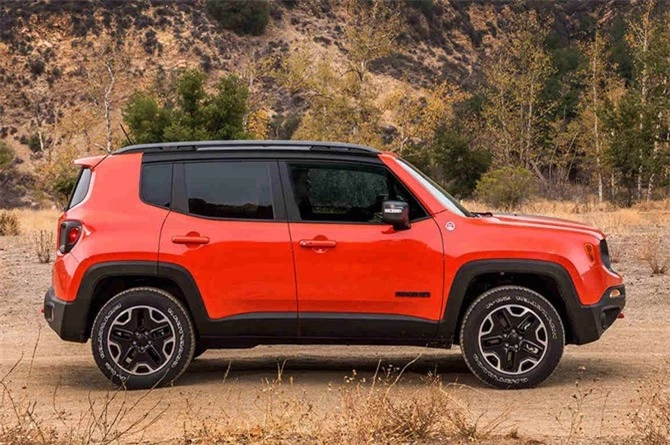 4. Jeep Renegade 2019 (giá khởi điểm: 27.145 USD).