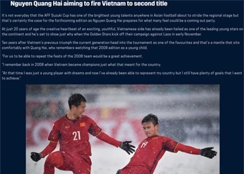 Quang Hải: 'Vô địch AFF Cup 2018 là mong mỏi của phần lớn người Việt Nam' - ảnh 3