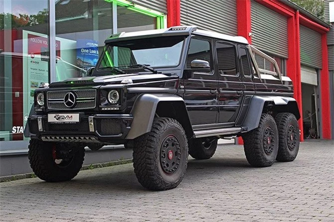 1. Mercedes-Benz G63 AMG 6x6.