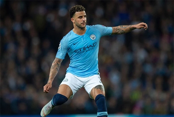 Hậu vệ phải: Kyle Walker (Man City).