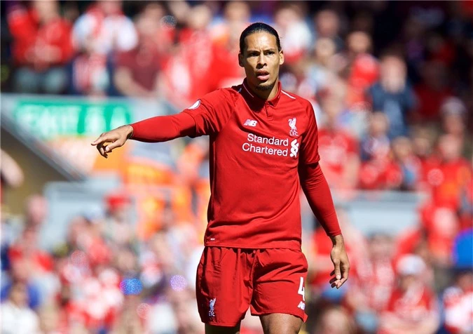 Trung vệ: Virgil van Dijk (Liverpool).