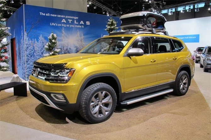 7. Volkswagen Atlas 2019 (giá khởi điểm: 30.895 USD).