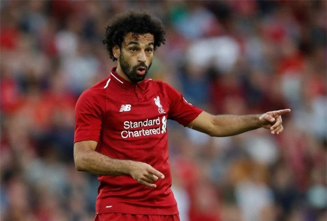 Tiền vệ phải: Mohamed Salah (Liverpool).