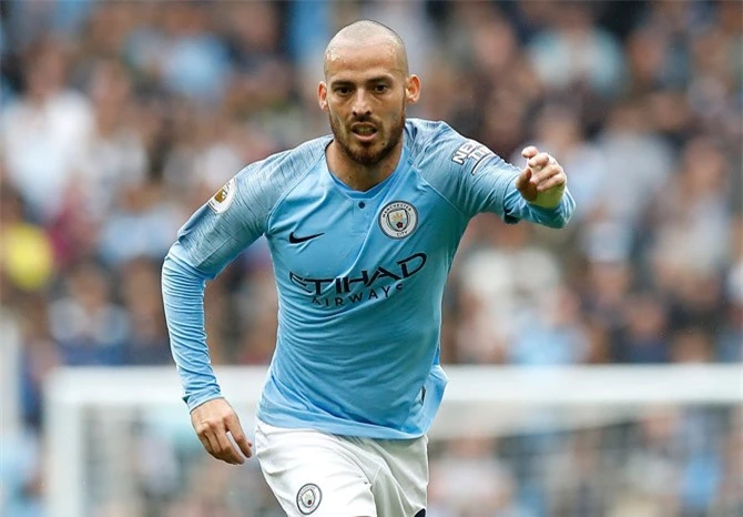 Tiền vệ tấn công: David Silva (Man City).