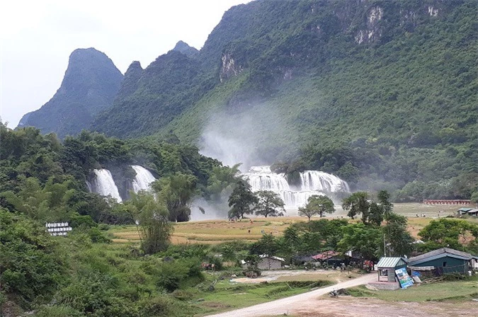 Thác Bản Giốc, nơi sẽ diễn ra Lễ hội du lịch Thác Bản Giốc lần thứ 2. Ảnh: Kim Thanh