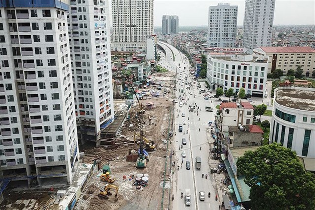 Cận cảnh 'đại công trường' sau mở rộng vành đai
