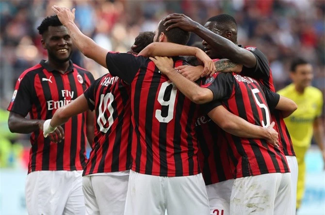 AC Milan tiếp tục thi đấu thăng hoa.