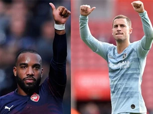 Đội hình tiêu biểu vòng 8 Premier League: Vinh danh Hazard, Lacazette