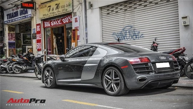 Audi R8 V10 số sàn - Siêu xe độc nhất Việt Nam và khó có chiếc thứ 2 - Ảnh 16.