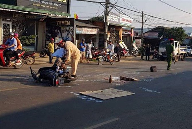 Triệu tập tài xế tông chết trung úy quân đội